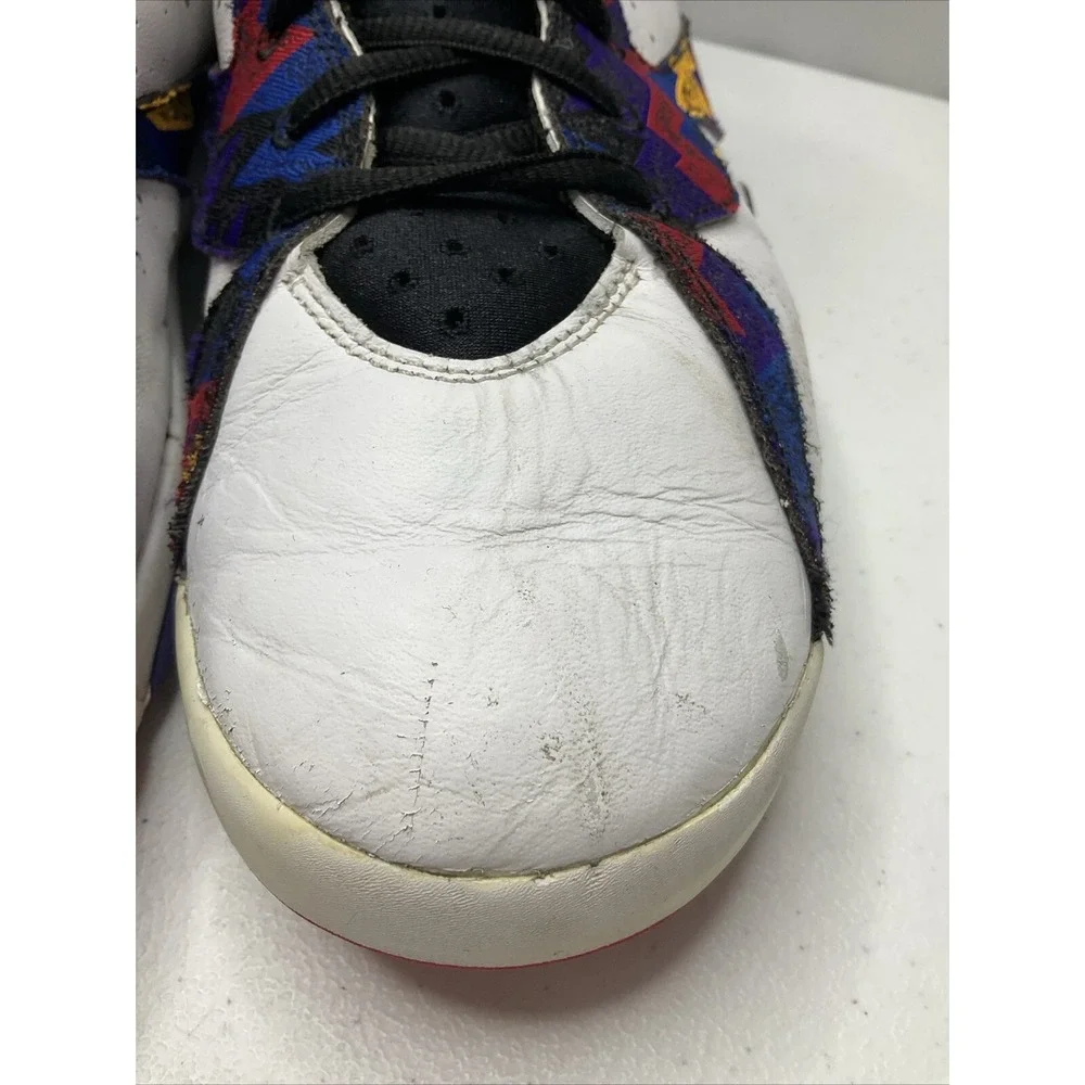 Nike Jordan 7 Retro Sneakers Men Size 13 Nothing But Net 2015 Y2K Shoes